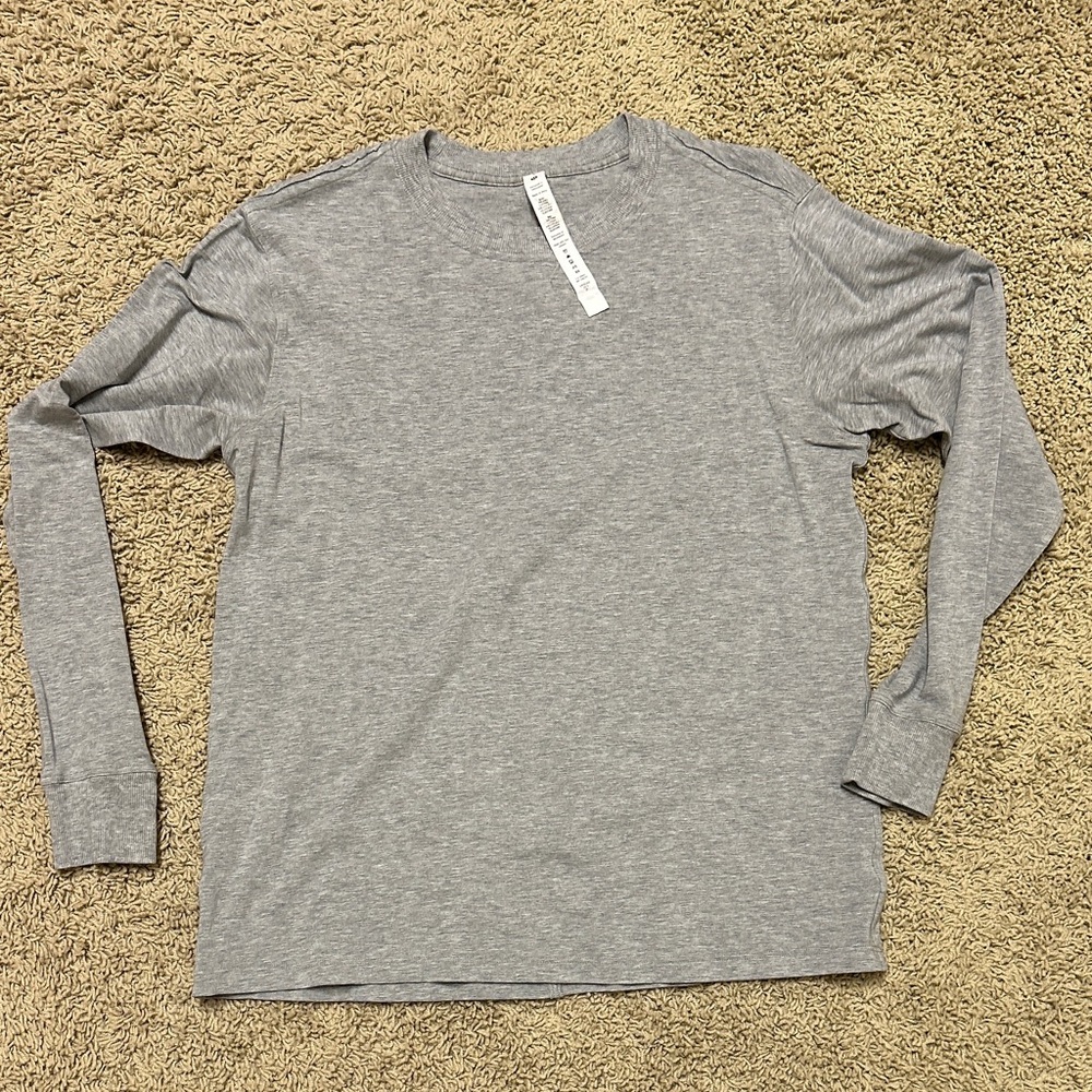 lululemon athletica Long Sleeve Tee - Light Gray